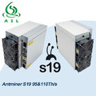 Antminer S19 (95Th) Bitmain mining SHA-256 Algorithm Hashrate 95Th/s 110Th/s S19 Pro