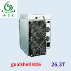 26.3TH/S KDA Coin Miner Rated Voltage 11.6V 130V Goldshell KD6 Miner 2650W