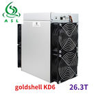 KD Box Goldshell Asic Miner 2 Fans Ethernet Interface 176V - 264V Voltage