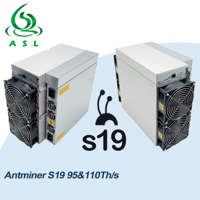 Antminer S19 (95Th) Bitmain mining SHA-256 Algorithm Hashrate 95Th/s 110Th/s S19 Pro